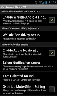 Whistle Android Finder PRO - screenshot thumbnail