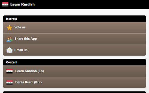 Learn Kurdish Language