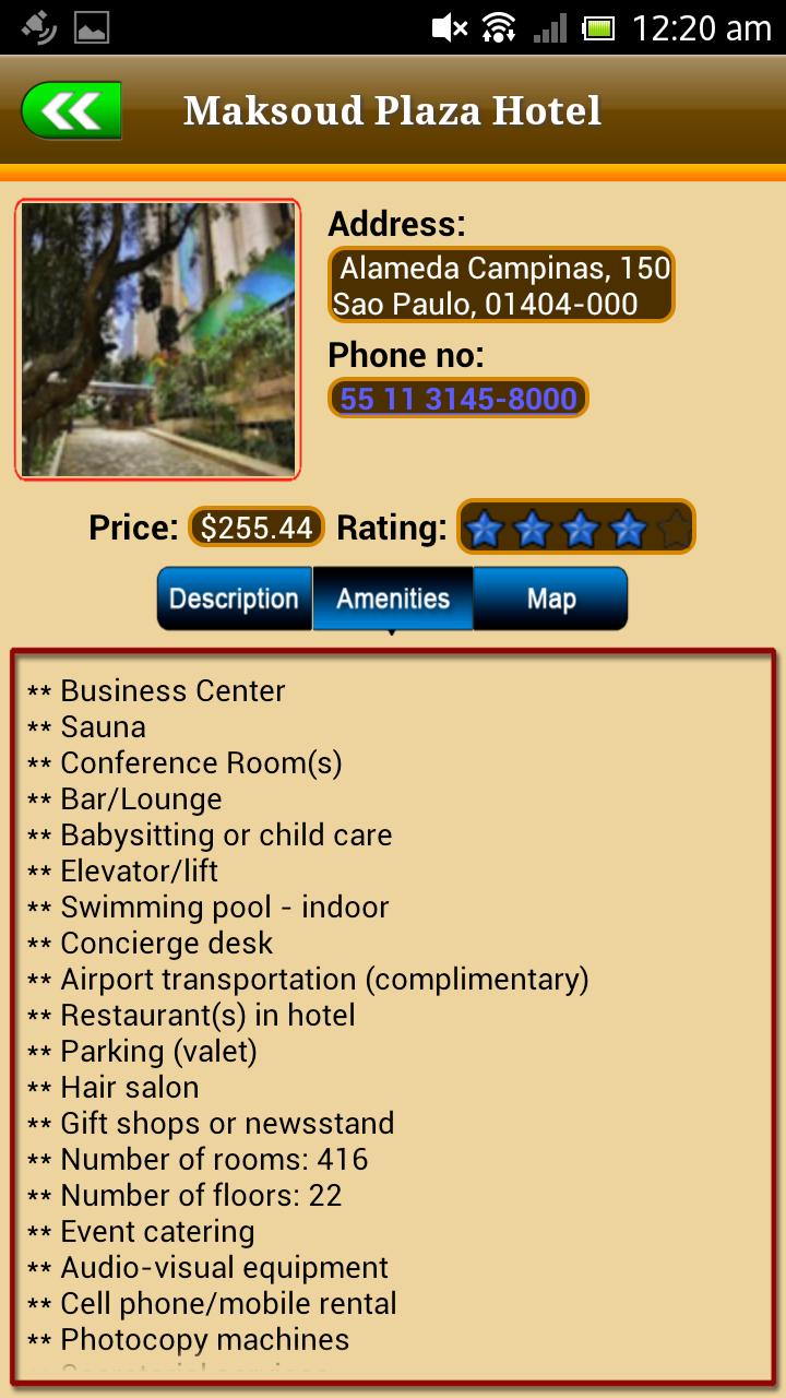 Sao Paulo Offline Travel Guide Screen 3