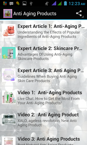 Anti Aging Products