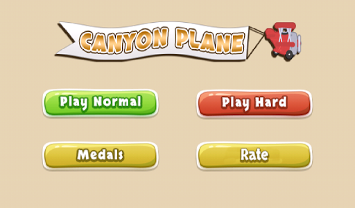 【免費街機App】Canyon Plane-APP點子