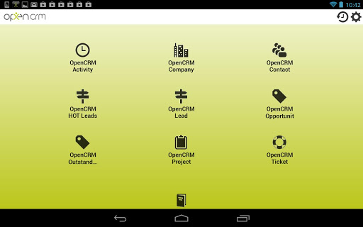 OpenCRM Mobile Framework