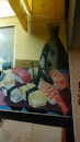 Waraku Sushi Mural