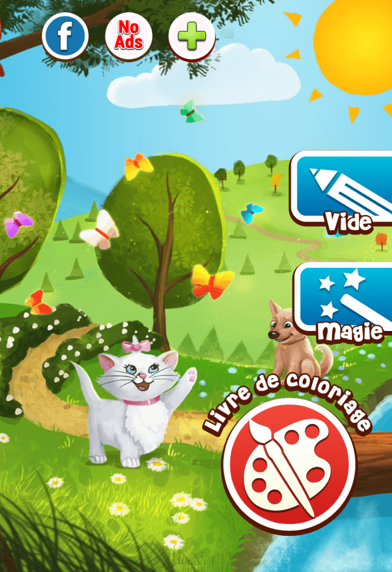 Android application Animal Coloring Pages screenshort