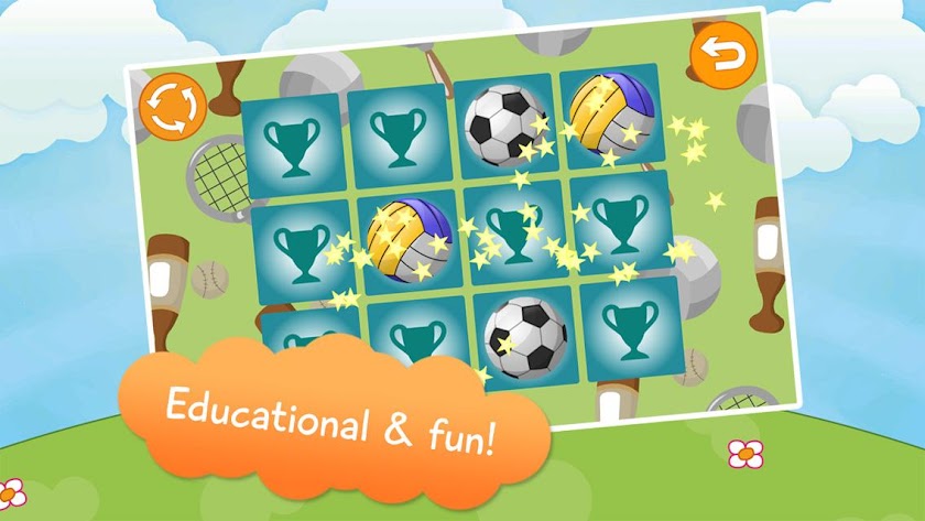 Kids Cars Memory Game Screen 3