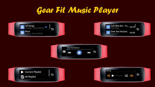 Gear Fit Music Player