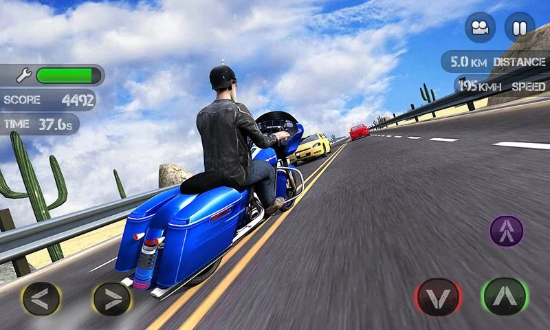 Race the Traffic Moto FULL - screenshot