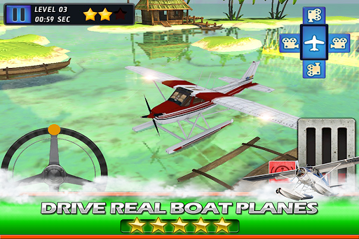 Sea Plane Pilot Parking Ace