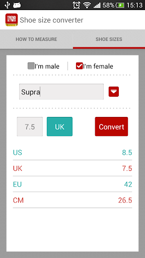 免費下載購物APP|Shoe Size Converter app開箱文|APP開箱王