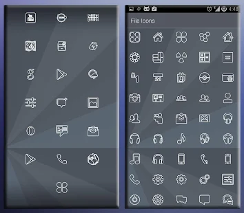 FILA ICONS APEX/NOVA/ADW/GO - screenshot thumbnail