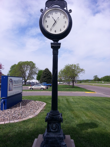 Prescott Nursing Center Clock. 