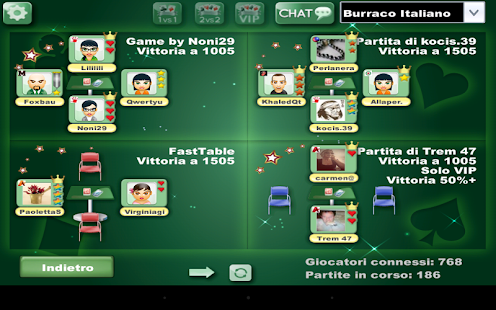 Burraco reale online
