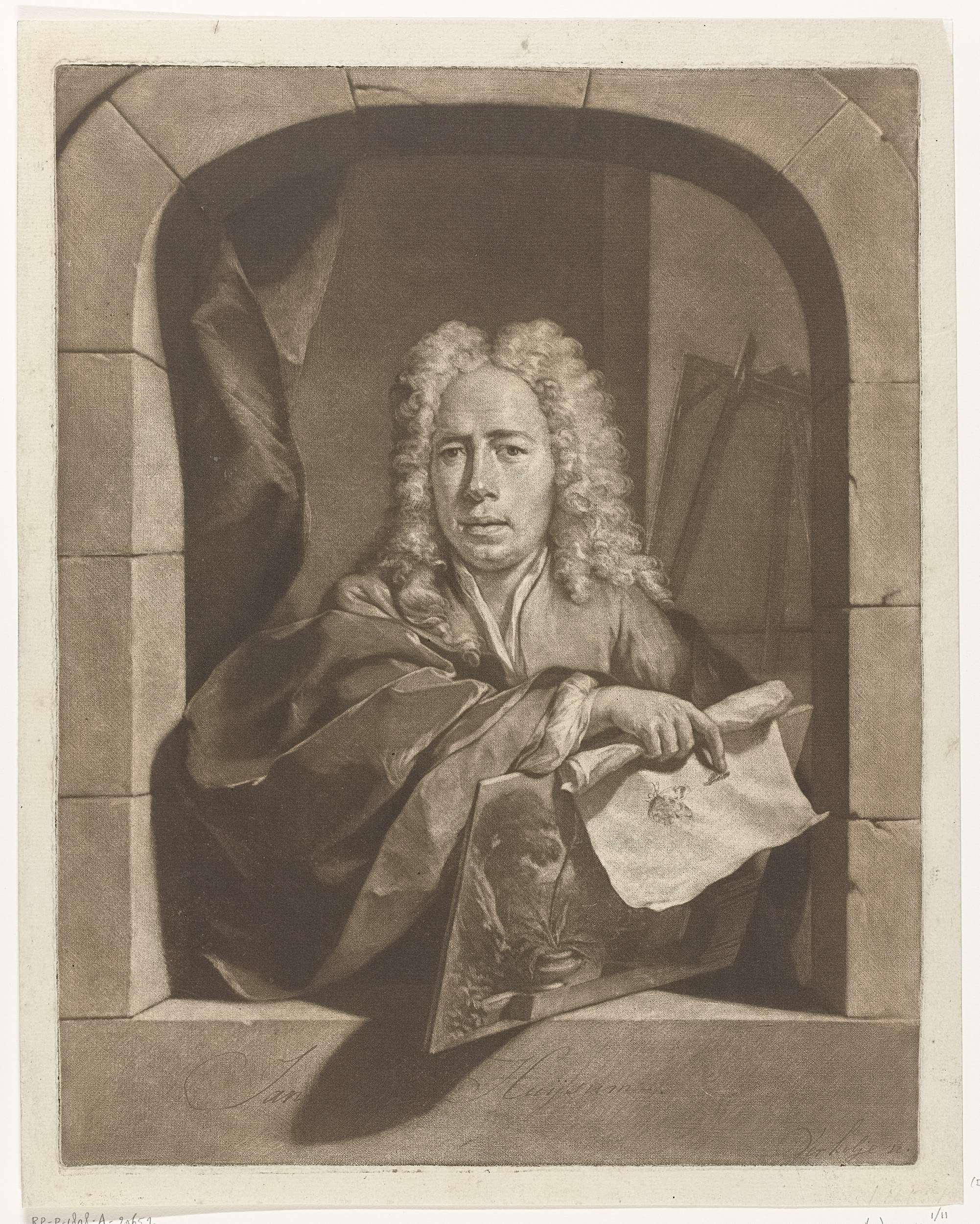Portret van Carel Borchaert Voet