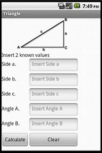 Right Angled Triangle