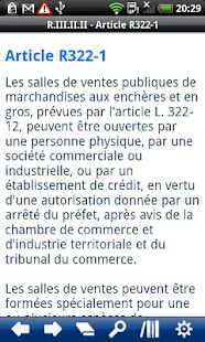 French Commerce Code P.R. Screenshots 2