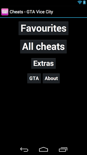 Cheats - GTA Vice City