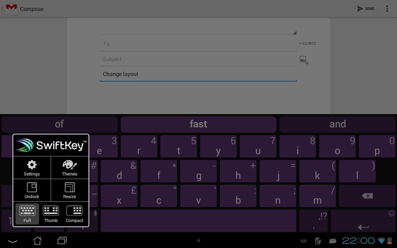 SwiftKey Keyboard - screenshot