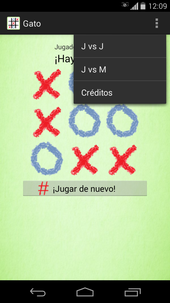 Tic tac toe Screen 3
