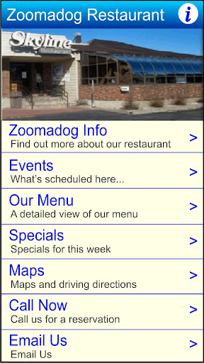 Zoomadog for Restaurants