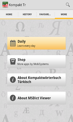 Dictionary TurkishGerman TR