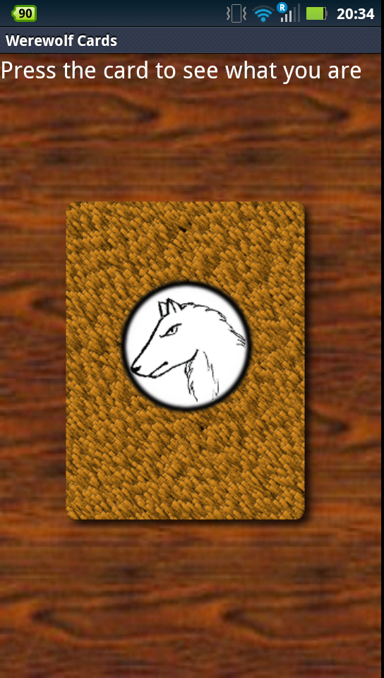 Werewolf Cards - No Ads Screen 2