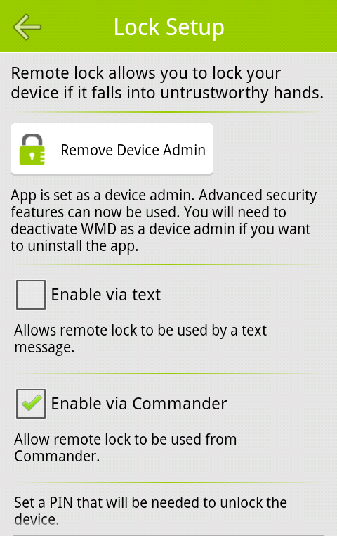 Wheres My Droid - screenshot