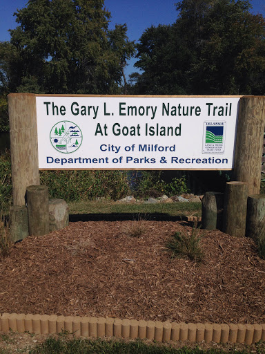 The Gary L. Emory Nature Trail at Goat Island