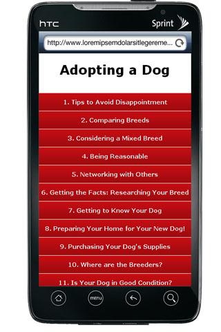 Adopt a dog