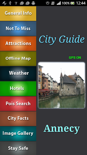 Annecy Offline Map Guide