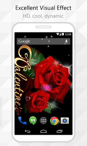 Red Rose Live Wallpaper