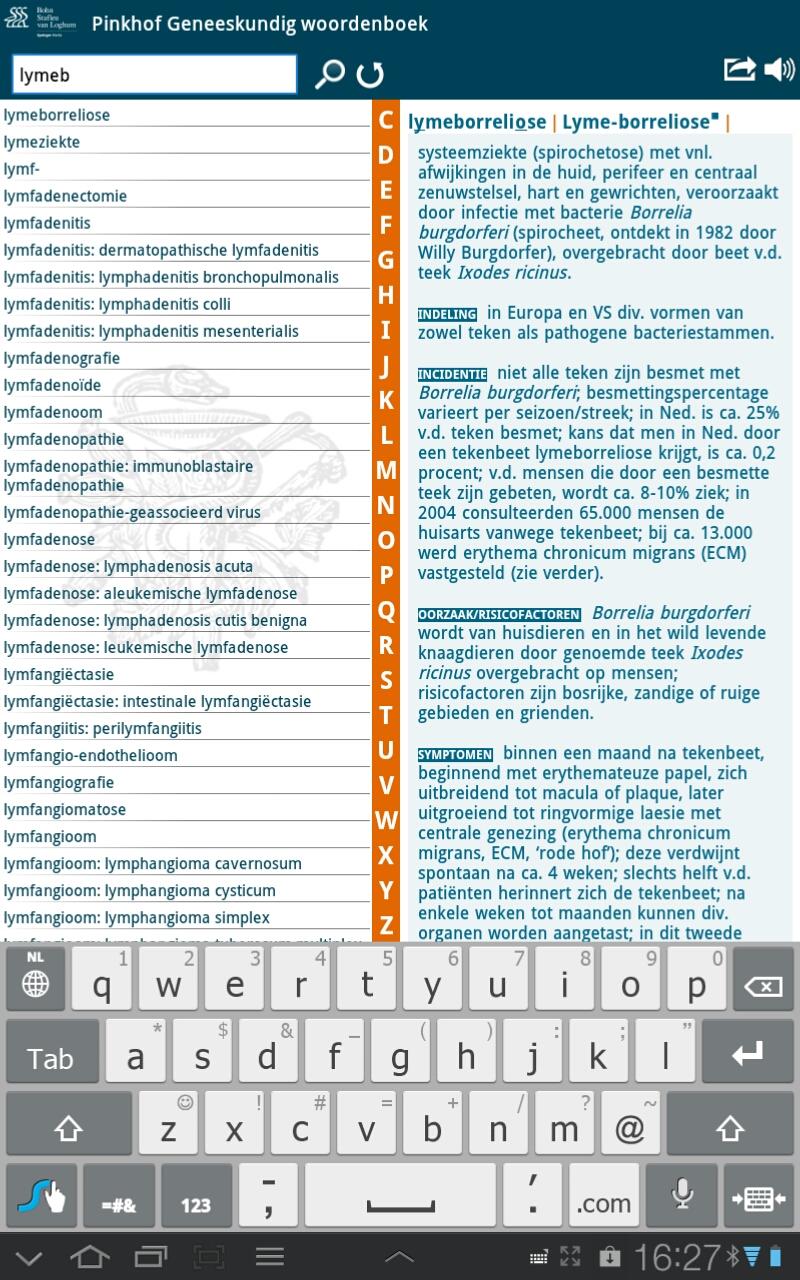 Pinkhof Geneesk. woordenboek Screen 3