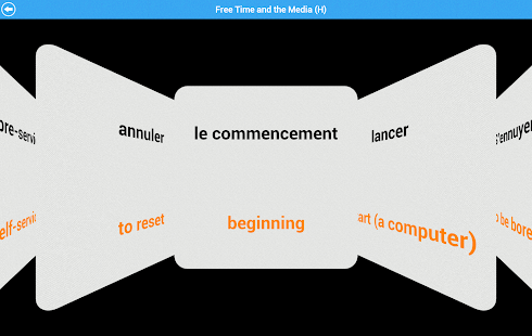 GCSE French Vocab - AQA Lite Screenshots 1