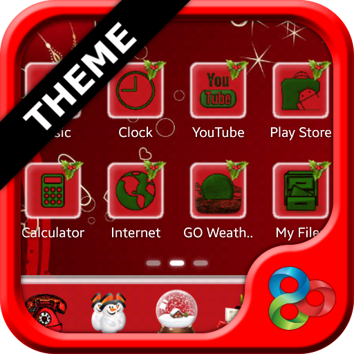 Christmas GO Launcher EX Theme LOGO-APP點子