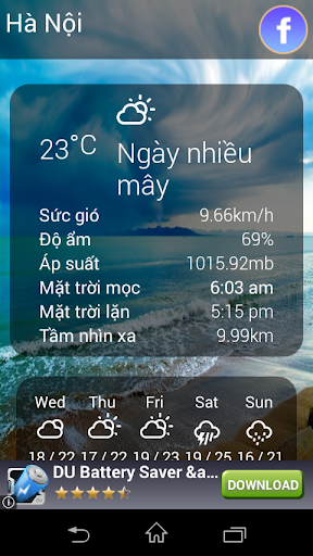 Thời tiết Việt Nam - Weather