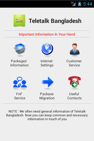 Teletalk Info 3G