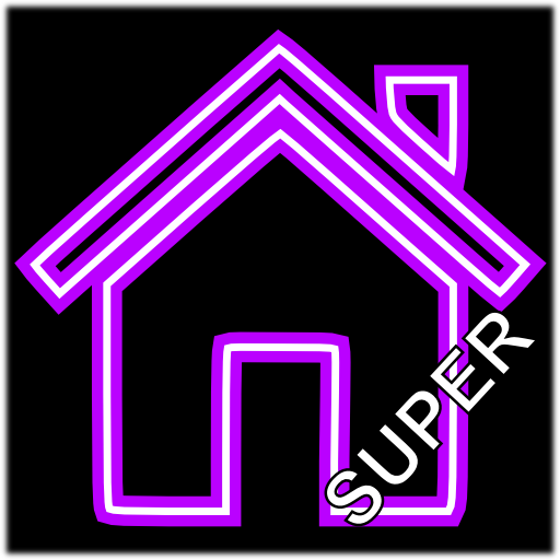 Purple Neon Super Theme 個人化 App LOGO-APP開箱王