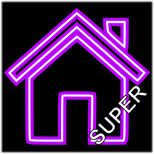 Purple Neon Super Theme LOGO-APP點子