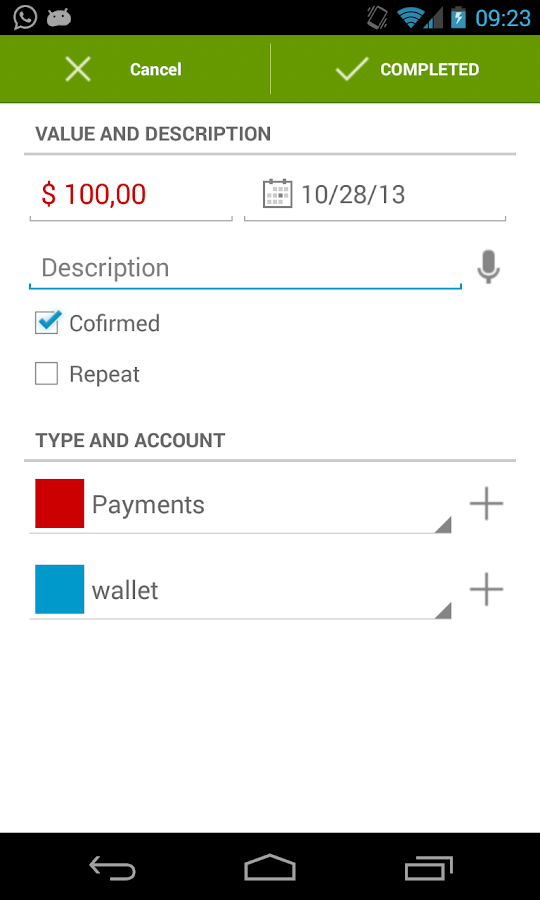 Mobills Finance Manager - screenshot