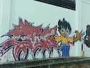 Grafite Menino Feliz