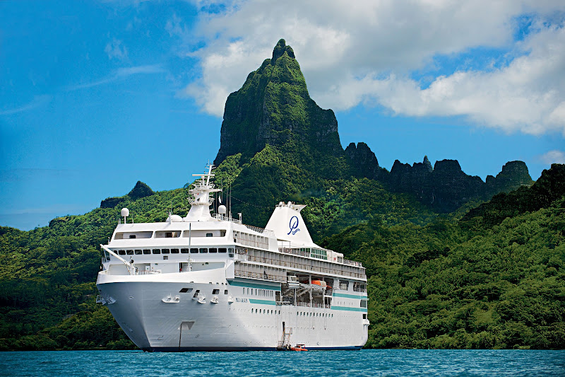 Built for Bora Bora: The Paul Gauguin's size lets her  maneuver from open ocean to shallow waters as nimbly as a yacht.