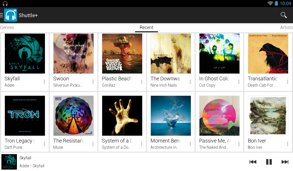 Shuttle+ Music Player - screenshot