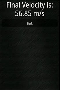 Kinematics Calculator Screenshots 2