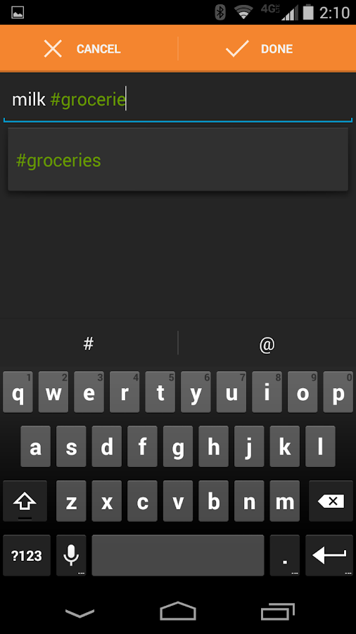    Hashnote- screenshot  