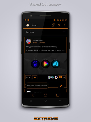 【免費個人化App】JB Extreme Theme Orange CM11-APP點子