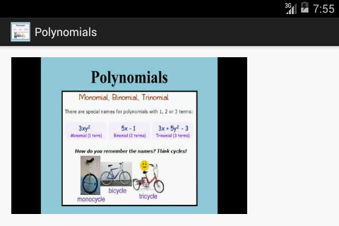 Polynomials