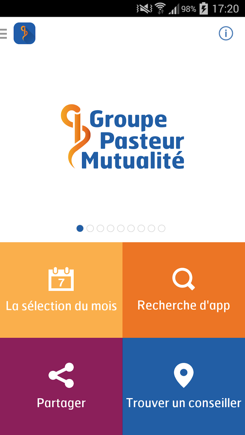 GPM e-santé Screen 1