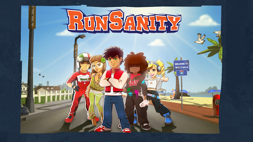 RunSanity - Fun running game