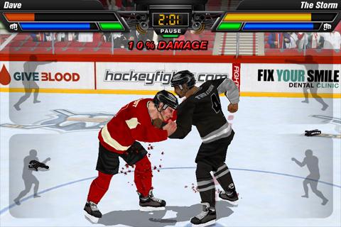Android application Hockey Fight Pro screenshort