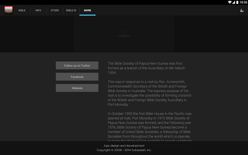 【免費書籍App】Bible Society Papua New Guinea-APP點子