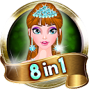 8 in 1 Princess Games mobile app icon